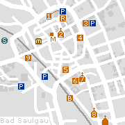 Sehenswertes und Markantes in der Innenstadt von Bad Saulgau