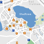 Sehenswürdigkeiten in der Innenstadt von Bad Waldsee