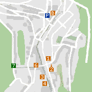 Sehenswertes und Markantes in der Innenstadt von Bad Wildbad