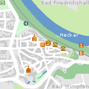 Sehenswertes und Markantes in der Innenstadt von Bad Wimpfen