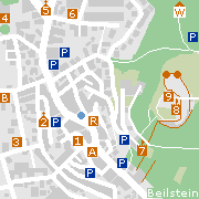 Sehenswertes und Markantes in der Innenstadt von Beilstein