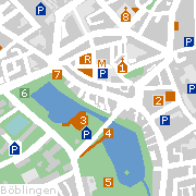Sehenswürdigkeiten in der Innenstadt von Böblingen