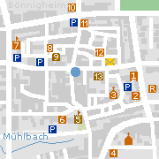 Sehenswertes und Markantes in der Innenstadt von Bönnigheim