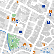 Sehenswertes und Markantes in der Innenstadt von Bühl in Baden
