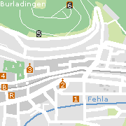 Sehenswertes und Markantes in der Kernstadt von Burladingen
