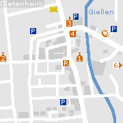 Sehenswertes und Markantes in der Innenstadt von Dietenheim