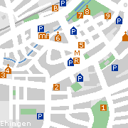 Sehenswertes und Markantes in der Innenstadt von Ehingen