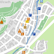 Sehenswertes und Markantes in der Innenstadt von Elzach