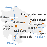 Freudenstadt Kreis in Baden-Württemberg
