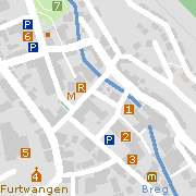 Sehenswertes und Markantes in der Innenstadt von Furtwangen