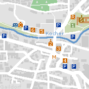 Sehenswertes und Markantes in der Innenstadt von Gaildorf