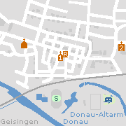 Markantes und Sehenswertes in der Innenstadt von Geisingen