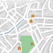 Sehenswürdiges und Markantes in der Kernstadt von Geislingen bei Balingen