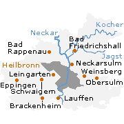 Heilbronn Kreis in Baden-Württemberg