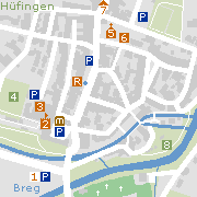 Sehenswertes und Markantes in der Innenstadt von Hüfingen