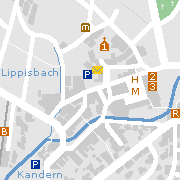Sehenswertes und Markantes in der Innenstadt von Kandern