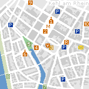 Sehenswertes und Markantes in der Innenstadt von Kehl