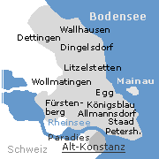 Konstanz, Statteile