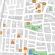 Sehenswertes und Markantes in der Innenstadt von Kornwestheim