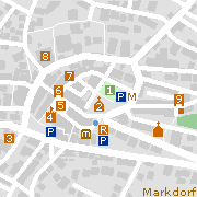 Sehenswertes und Markantes in der Innenstadt von Markdorf