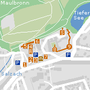 Sehenswertes und Markantes in der Innenstadt von Maulbronn