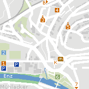Sehenswertes und Markantes in der Innenstadt von Mühlacker