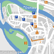 Sehenswertes und Markantes in der Innenstadt von Munderkingen
