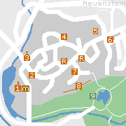 Sehenswertes und Markantes in der Innenstadt von Neuenstein