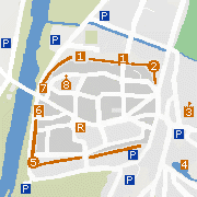 Sehenswertes und Markantes in der Innenstadt von Niedernhall