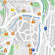 Sehenswertes und Markantes in der Innenstadt von Niederstetten