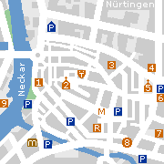 Sehenswertes und Markantes im Zentrum von Nürtingen