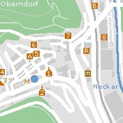 Sehenswertes und Markantes in der Innenstadt von Oberndorf am Neckar
