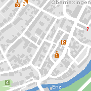 Sehenswertes und Markantes in der Innenstadt von Oberriexingen