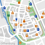 Sehenswertes und Markantes in der Innenstadt von Offenburg