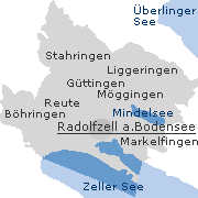 Radolfzell, Statteile