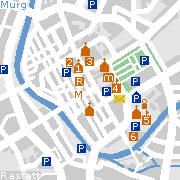 Sehenswertes und Markantes in der Innenstadt von Rastatt