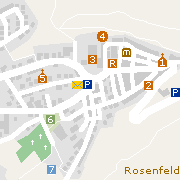 Sehenswertes und Markantes in der Innenstadt von Rosenfeld