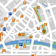Rottenburg, Sehenswürdigkeiten in der Innenstadt