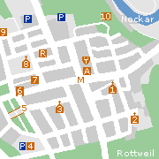 Rottweil am Neckar, Sehenswürdigkeiten in der Altstadt