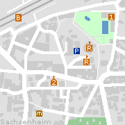 Sehenswertes und Markantes in der Innenstadt von Sachsenheim