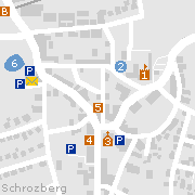 Sehenswertes und Markantes in der Innenstadt von Schrozberg