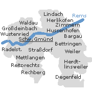 Schwäbisch Gmünd Ortslagen
