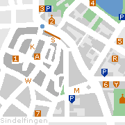 Sehenswürdigkeiten in der Innenstadt von Sindelfingen