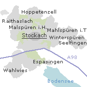 Orte im Stadtgebiet von Stockach
