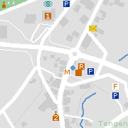 Sehenswertes und Markantes in der Innenstadt von Tengen