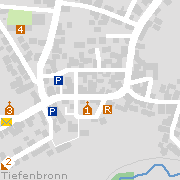 Sehenswertes und Markantes im Zentrum von Tiefenbronn