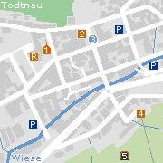 Sehenswertes und Markantes in der Innenstadt von Todtnau
