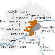 Ulm und Umgebung der Stadt