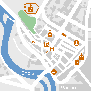 Vaihingen, Sehenswürdigkeiten in der Innenstadt