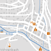 Sehenswertes und Markantes in der Innenstadt von Vöhrenbach